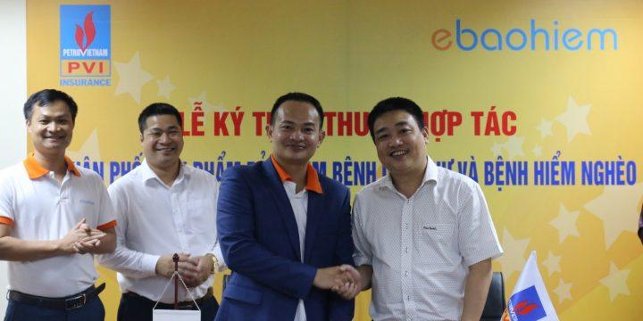 Bảo hiểm PVI Thăng Long hợp tác với eBaohiem phân phối bảo hiểm
