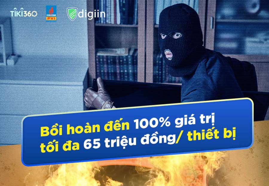 Bảo hiểm PVI hợp tác với Tiki triển khai chương trình Bảo hiểm thiết bị điện tử