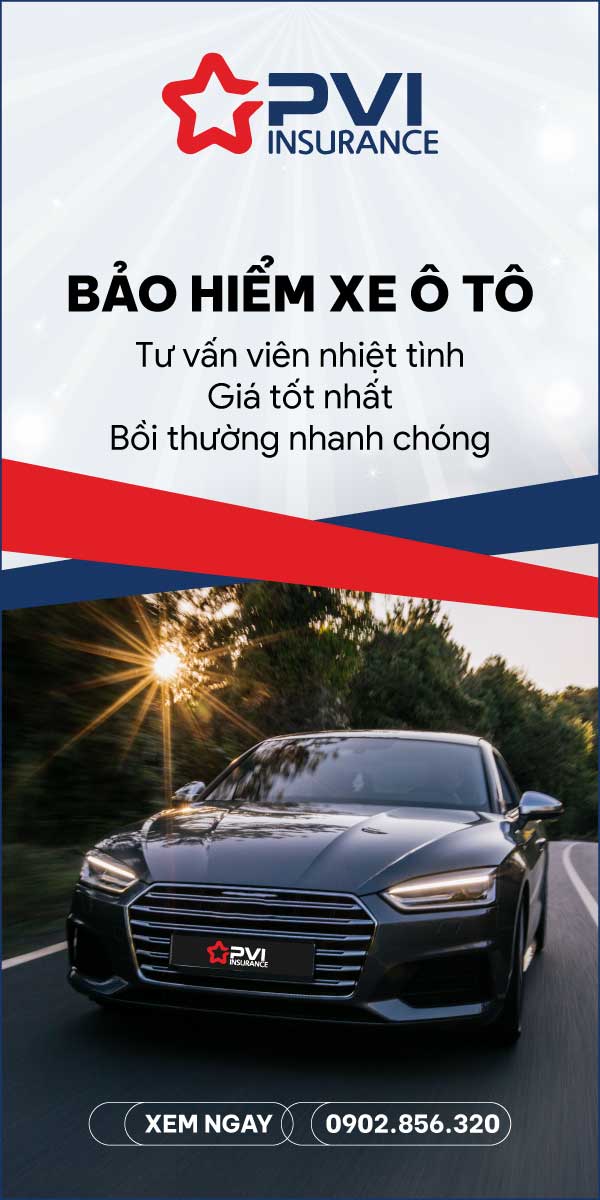Bảo hiểm ô tô PVI là chương trình bảo hiểm toàn diện cho chủ xe, bao gồm bảo hiểm TNDS bắt buộc, bảo hiểm vật chất, bảo hiểm tai nạn lái xe và người ngồi trên xe.