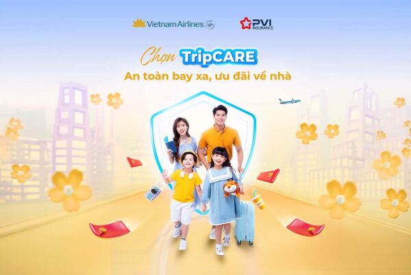 Vietnam Airlines kết hợp Bảo hiểm PVI mang đến ưu đãi hè rực rỡ với voucher 200.000 VNĐ cho hành trình nội địa khi mua vé kèm bảo hiểm du lịch TripCARE. Chương trình áp dụng từ 17/04 đến 24/04/2026, dành cho vé mua tại thị trường Việt Nam. Ưu đãi phù hợp cho khách hàng muốn tiết kiệm chi phí và an tâm hơn cho chuyến đi mùa hè.